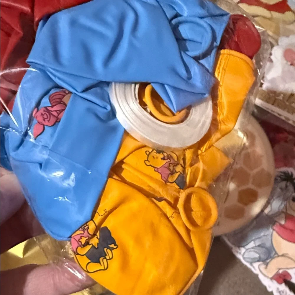 Winnie the Pooh Party Supplies Set - Yellow and Red everything you need!